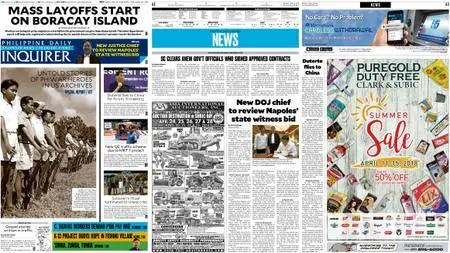 Philippine Daily Inquirer – April 09, 2018