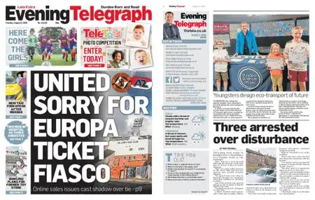 Evening Telegraph Late Edition – August 02, 2022