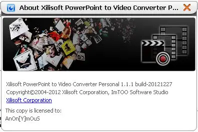 Xilisoft PowerPoint to Video Converter Personal 1.1.1 Build-20121227 Multilanguage