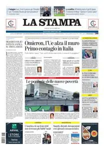 La Stampa Novara e Verbania - 28 Novembre 2021