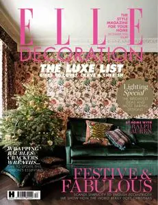 Elle Decoration UK - December 2018