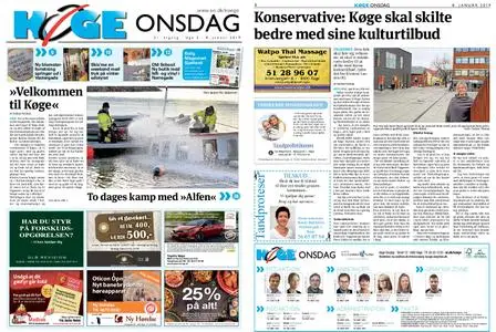Køge Onsdag – 08. januar 2019