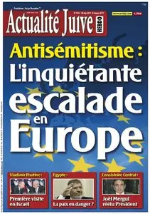 Actualité Juive N ° 1216 du 28 Juin au 4 Juillet 2012