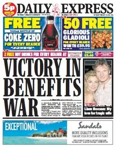 Daily Express - 22 Saturday February 2014