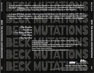 Beck - Mutations/The Mutations Conversations (1998) {Bong Load/DGC} **[RE-UP]**