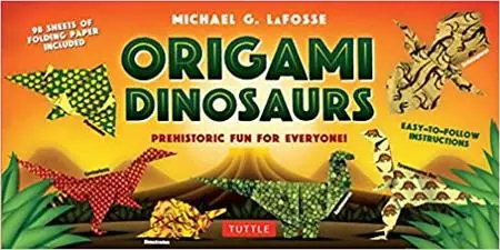 Origami Dinosaurs Kit: Prehistoric Fun for Everyone!