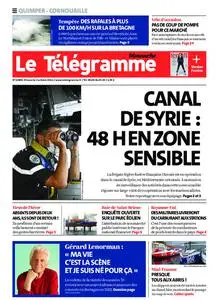 Le Télégramme Ouest Cornouaille – 03 octobre 2021