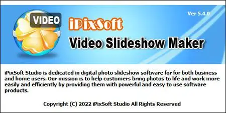iPixSoft Video Slideshow Maker Deluxe 5.4.0 Multilingual Portable