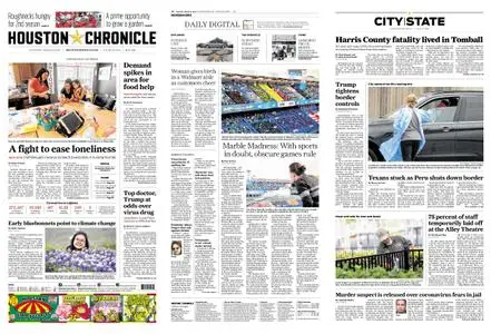 Houston Chronicle – March 21, 2020