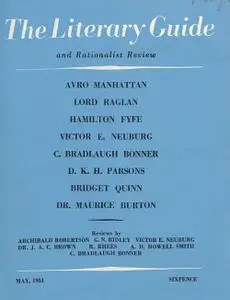 New Humanist - The Literary Guide, May 1951