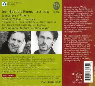 La Simphonie du Marais, Hugo Reyne - Moreau & Racine: La Musique d'Athalie (2001)
