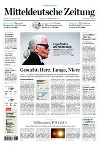 Mitteldeutsche Zeitung Quedlinburger Harzbote – 14. Januar 2020