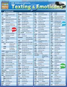 IM Abbreviations, Texting & Emoticons (Quick Study Computer)