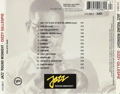 Dizzy Gillespie - Jazz 'Round Midnight (1990)