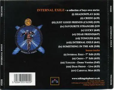 Fish - Internal Exile (1991) [Remastered 2012]