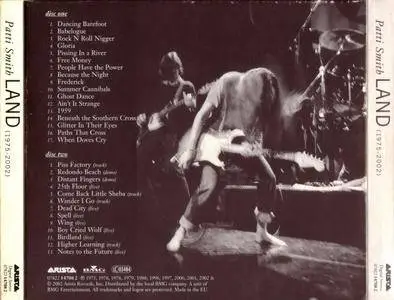 Patti Smith ‎– Land (1975-2002) (2002) 2 CD
