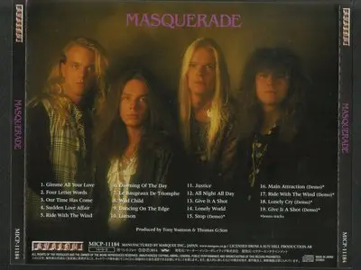 Masquerade - Masquerade (2014) [Japanese Ed.]