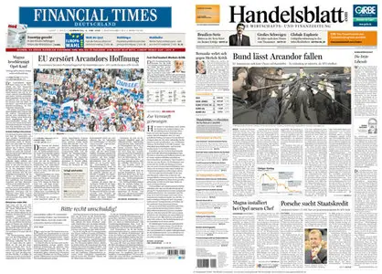 FinancialTimes Deutschland  & Handelsblatt vom 04.06.2009