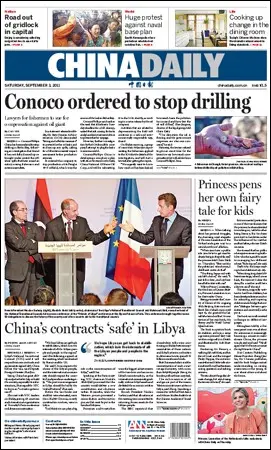 China Daily - 3 September 2011