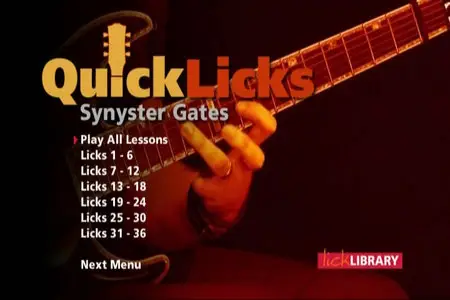 Lick Library - Quick Licks: Synyster Gates - Shred metal Key: D minor [repost]