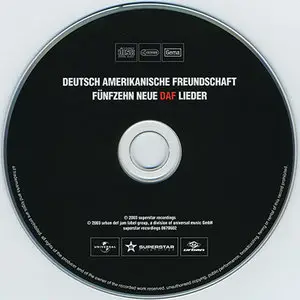 D.A.F. - Fünfzehn Neue DAF Lieder (2003, Superstar Rec. # 0670602)