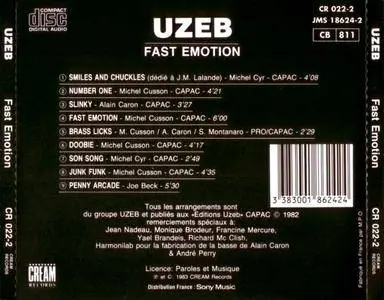 Uzeb - Fast Emotion (1983) {Cream}