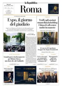 la Repubblica Roma - 28 Novembre 2023