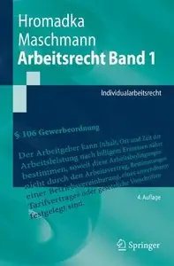 Arbeitsrecht Band 1: Individualarbeitsrecht (Springer-Lehrbuch) (German Edition) (Repost)