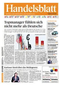 Das Handelsblatt vom 10 Juli 2012