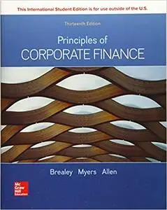 Principles of Corporate Finance, 13th Edition