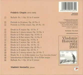 Vladimir Horowitz - Chopin: Ballades, Preludes, Nocturnes (2003)