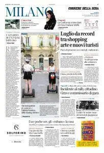 Corriere della Sera Milano - 29 Luglio 2018