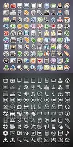 Various Icons Vector