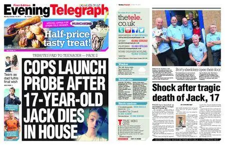 Evening Telegraph First Edition – October 16, 2017