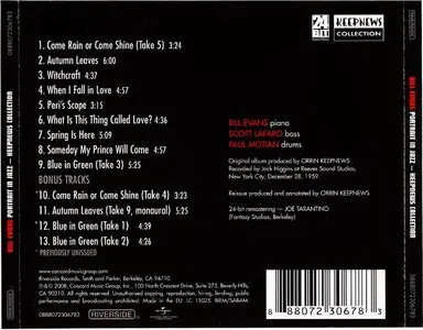 Bill Evans Trio - Portrait In Jazz (1959) {2008 Riverside} [Keepnews Collection Complete Series] (Item #26of27)