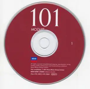 Various Artists - 101 Mozart (2016) {6CD Box Set Decca 478 2963 rel 2011}