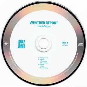 Weather Report - Live In Tokyo (1972) {2CD 2014 Japan Jazz Collection 1000 Columbia-RCA Series SICP 4229~30}