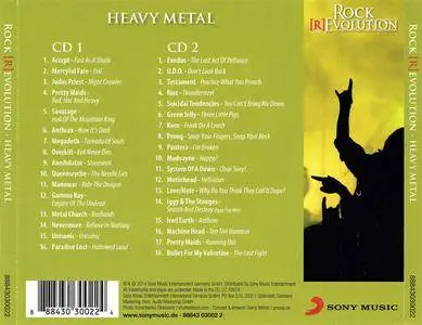 VA - Rock [R]Evolution: Heavy Metal (2CD) (2014) {Sony Music Germany}