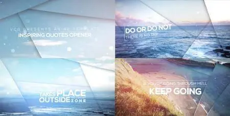 Inspiring Quotes Opener - Project for After Effects (VideoHive)