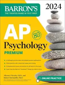 AP Psychology Premium, 2024: 6 Practice Tests + Comprehensive Review + Online Practice (Barron's AP)