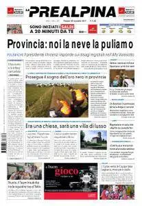 La Prealpina - 29 Dicembre 2017