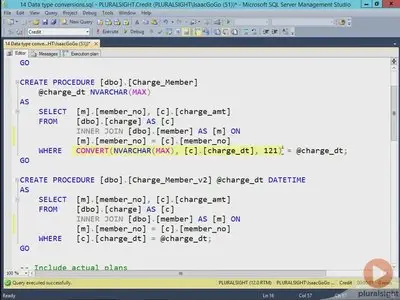 Pluralsight - SQL Server: Common Query Tuning Problems and Solutions - Part 1 [repost]