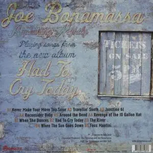 Joe Bonamassa ‎– Had To Cry Today (2004/2012) [LP,Limited Edition,Reissue,DSD128]