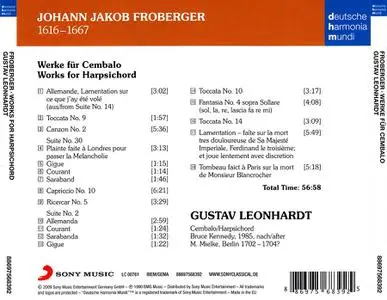 Gustav Leonhardt - Johann Jacob Froberger: Werke fur Cembalo (2009)