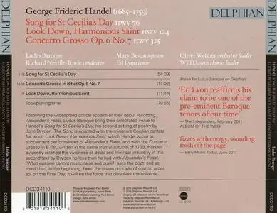 Richard Neville-Towle, Ludus Baroque - George Frideric Handel: Song for St Cecilia's Day (2012)