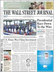 The Wall Street Journal - 5 November 2012 (Asia)