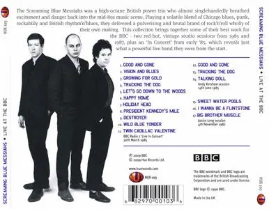 The Screaming Blue Messiahs - Live At The BBC (2009) {Hux Records HUX103 rec rec 1985, 1987}