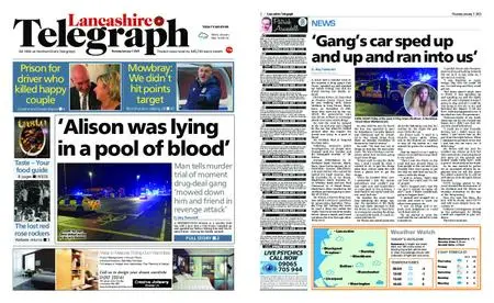 Lancashire Telegraph (Burnley, Pendle, Rossendale) – January 07, 2021