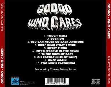 Goddo - Who Cares (1978) {199x Bulleye} **[RE-UP]**