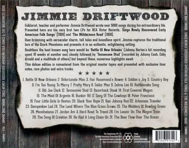 Jimmie Driftwood - Sings Newly Discovered American Folk Songs (1958) & The Wilderness Road (1959) {OMNI-174 rel 2013}